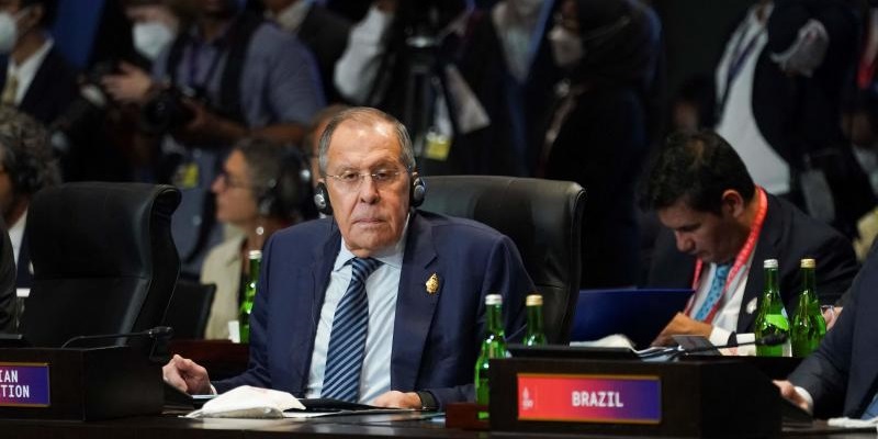 Menlu Rusia Sergei Lavrov Tinggalkan Bali Sebelum Deklarasi G20