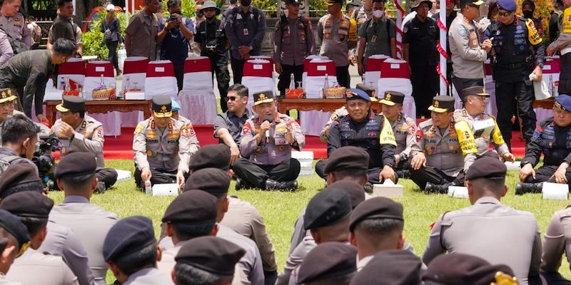 Demi Kelancaran KTT G20, Kapolri Gladi Pengamanan Hingga Tinjau Venue di Bali