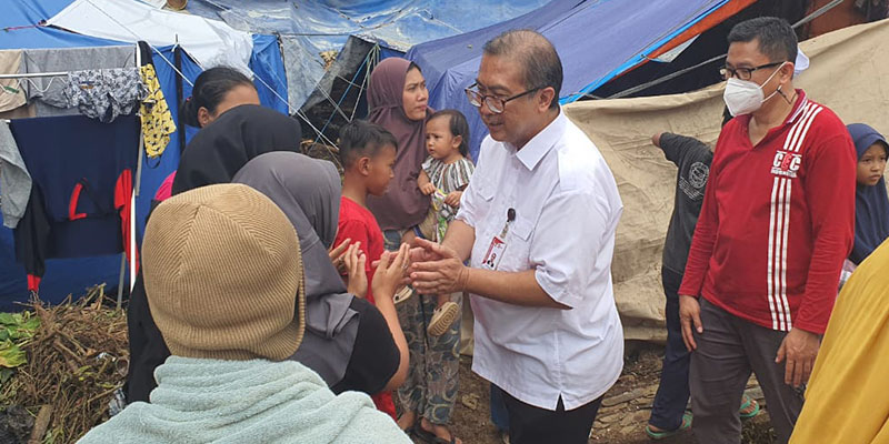 Solidaritas Korban Gempa Cianjur, Korpri KPK Serahkan Donasi