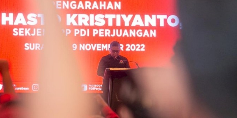 Di Hadapan Kader PDIP Surabaya, Hasto: Capres Urusan Ketua Umum, Saat Ini Fokus Bantu Presiden Jokowi