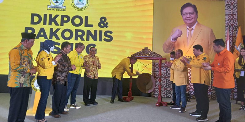 Dihadiri 2 Mantan Ketum, Golkar Gelar Dikpol dan Rakornis BNPG untuk Pemenangan Pemilu 2024