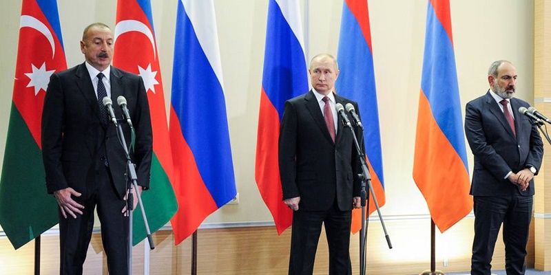 Ditengahi Putin, Armenia dan Azerbaijan Sepakat Hindari Gunakan Kekuatan dalam Perselisihan