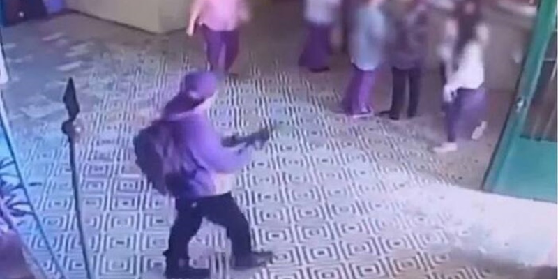 Rekaman penembakan di sebuah sekolah di Brasil/Net