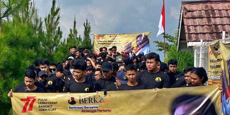 Relawan BerkAH Yakin Pemimpin Penjaga Stabilitas Ekonomi yang Dimaksud Jokowi adalah  Airlangga Hartarto