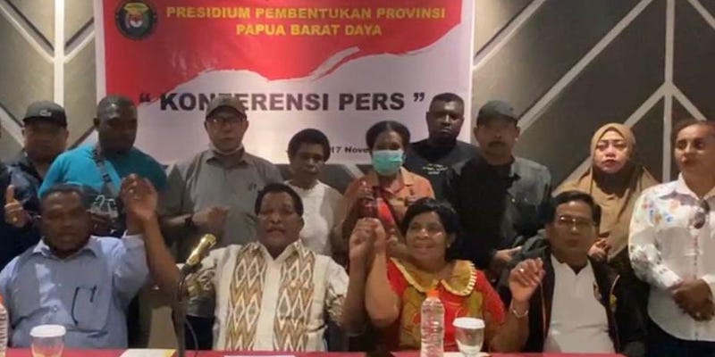 Provinsi Papua Barat Daya Disahkan, Ketua Presidium Pembentukan Berterima Terima Kasih ke Jokowi dan Puan