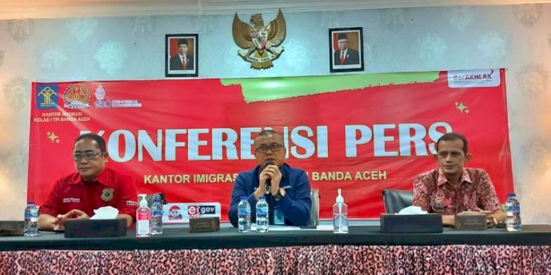 Imigrasi Banda Aceh Deportasi Empat WNA Karena <i>Overstay</i>