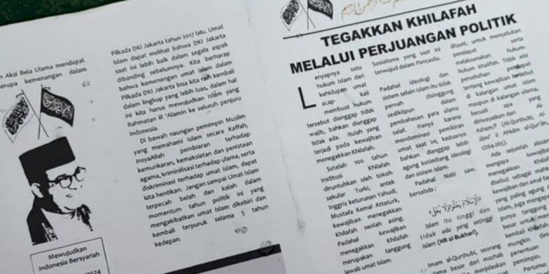 Relawan Pastikan Selebaran Khilafah Bergambar Anies Baswedan di Lampung Hoax