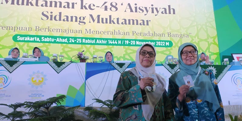 Sah! Salmah Orbayinah Terpilih Ketua Umum PP Aisyiyah Periode 2022-2027