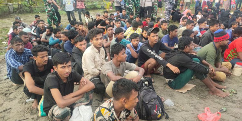 119 Pengungsi Rohingya Kembali Mendarat di Aceh Utara