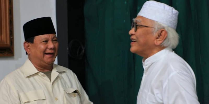 Bertamu ke Gus Mus, Prabowo Diingatkan untuk Bertindak Mementingkan Negara