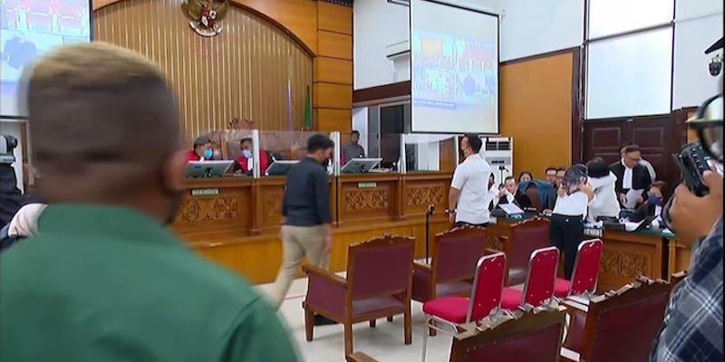 ART Sambo Dicecar Hakim karena Kesaksian Beda soal Dugaan Cekcok Kuat-Brigadir J