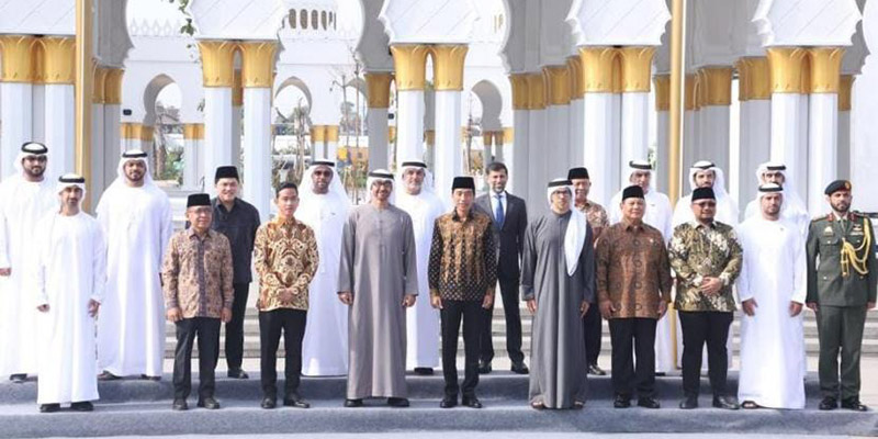 Jokowi Resmikan Masjid Hibah dari MBZ, PA 212: Makanya Semua Berhenti Nyinyir Soal Kadrun, Tuh Bantuan Diterima juga