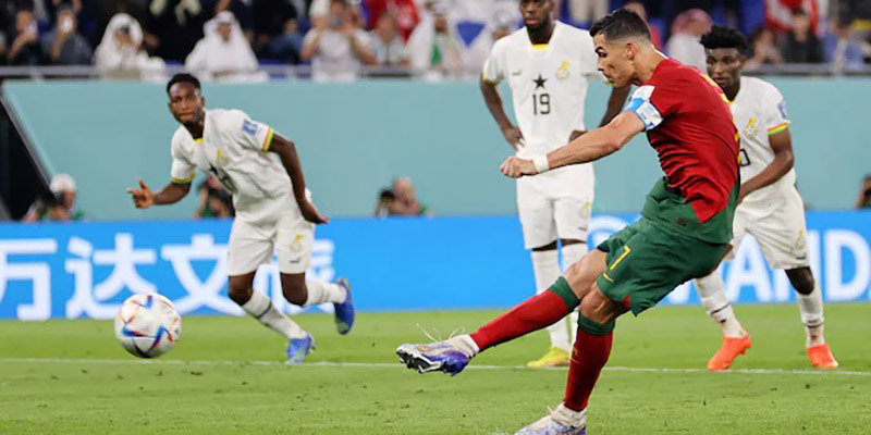 Ronaldo Cetak Rekor, Portugal Benamkan Ghana 3-2