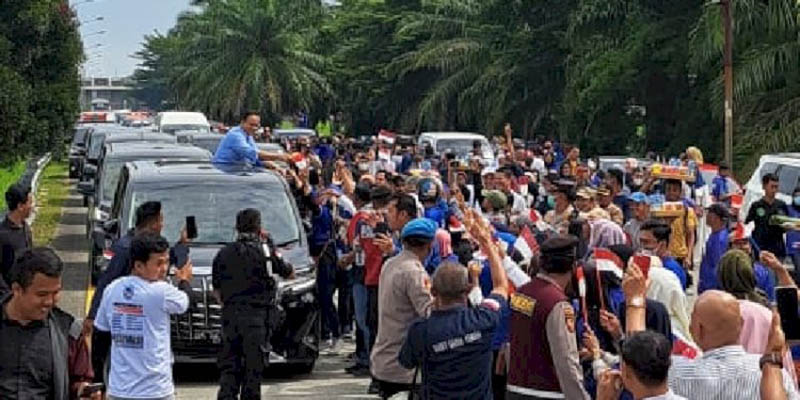 Dapat Sambutan Antusias di Medan, Anies: Serasa Pulang ke Kampung Sendiri