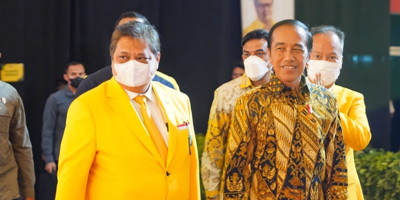 Relawan Jokowi Dukung Airlangga Hartarto, Muslim: Itu Pilihan Rasional dan Realistis