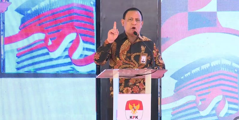 KPK Launching Desa Antikorupsi di Semarang, Firli Bahuri: 651 Kades Tersangkut Perkara Hukum