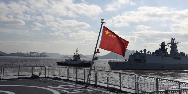 Russian, Chinese militaries hold joint drills in East China Sea