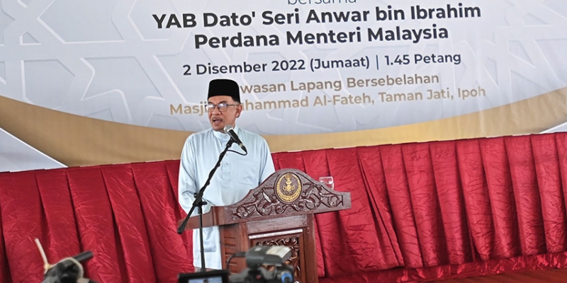 Perdana Menteri Malaysia Anwar Ibrahim/Net