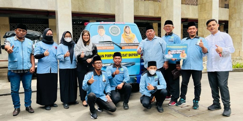 Meutya Hafid Berikan Mobil Ambulans untuk Kegiatan Kemanusiaan BKPRMI