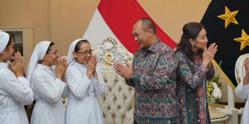 Natalan, Kapolda Sumsel Irjen Rachmad Wibowo Gelar <i>Open House</i>