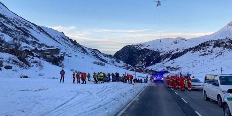 Longsor Austria: 10 Pemain Ski yang Hilang Ditemukan Hidup, Empat Terluka