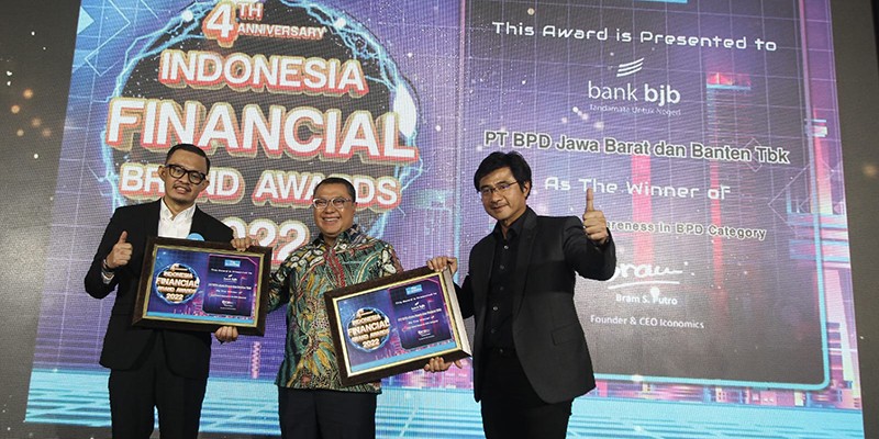 Jaga Baik Reputasi Perusahaan, bank bjb Sabet Brand Awareness & Best Brand Image dari The Iconomic