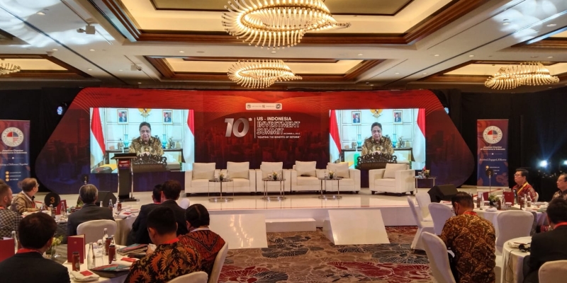 US-Indonesia Investment Summit 2022, Menko Airlangga Tekankan Kepastian Hukum dalam Berinvestasi
