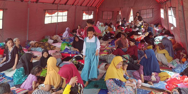 Diingatkan Dinsos Jabar, Pengungsi Gempa Cianjur Jangan Timbun Bantuan