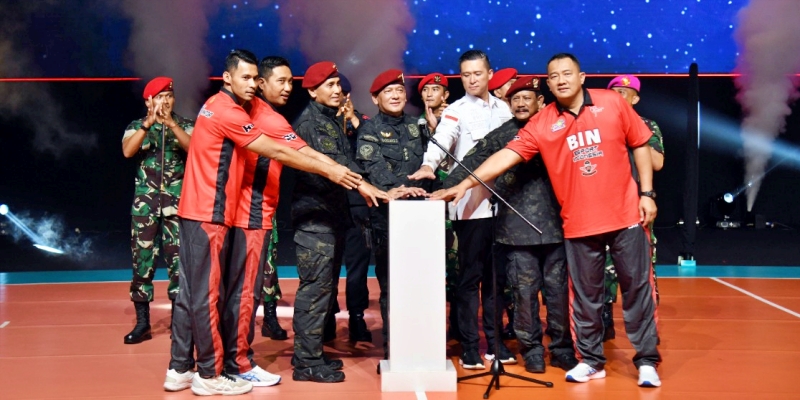 Porbin Luncurkan Dua Tim Bola Voli Sebagai Komitmen Jayakan Olahraga Nasional