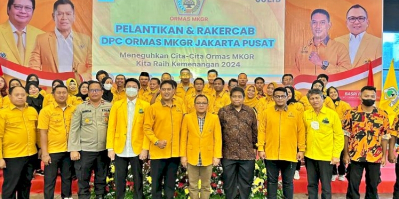 MKGR Jakarta Konsisten Capreskan Airlangga Hartarto dan Ahmed Zaki Cagub DKI