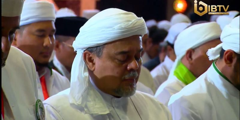 Reuni 212 Lancar, HRS Lempar Pujian ke DKM Masjid At-Tin Hingga Polri
