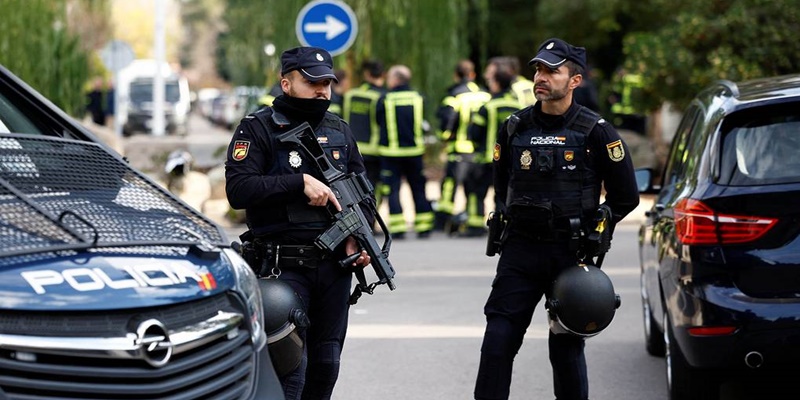 Kedutaan Ukraina di Spanyol Diteror Bom, Seorang Karyawan Terluka