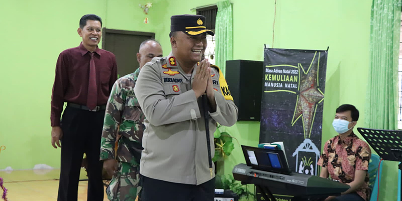 Amankan Natal, Kapolres Demak Minta Anggota Waspada dan Humanis