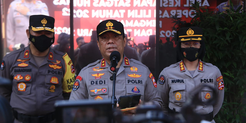 Amankan Nataru, Polri Dirikan 1.868 Pos Pengamanan dan Turunkan 102 Ribu Personel