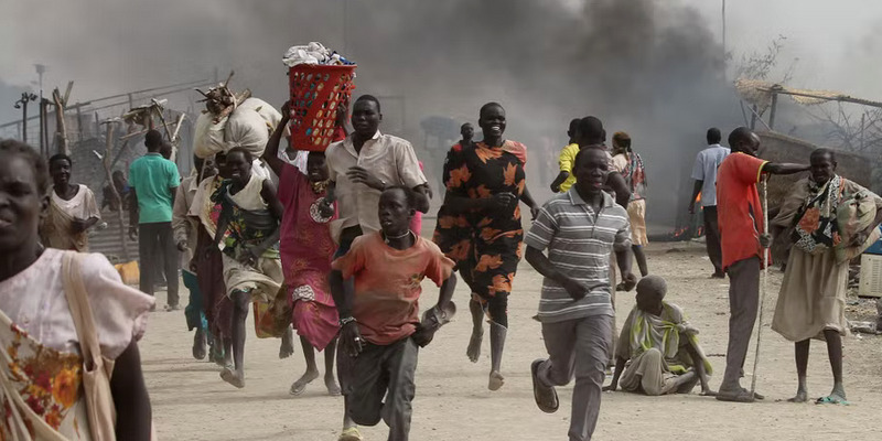 Bentrokan Makin Merajalela, Ribuan Warga Sudan Selatan Cari Persembunyian