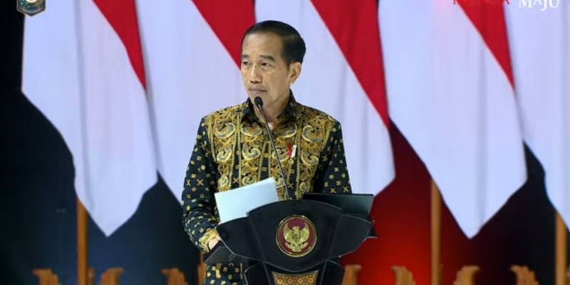 Buka Rakornas Kada dan Forkopimda 2023, Jokowi Curhat Pontang-panting Cari Vaksin