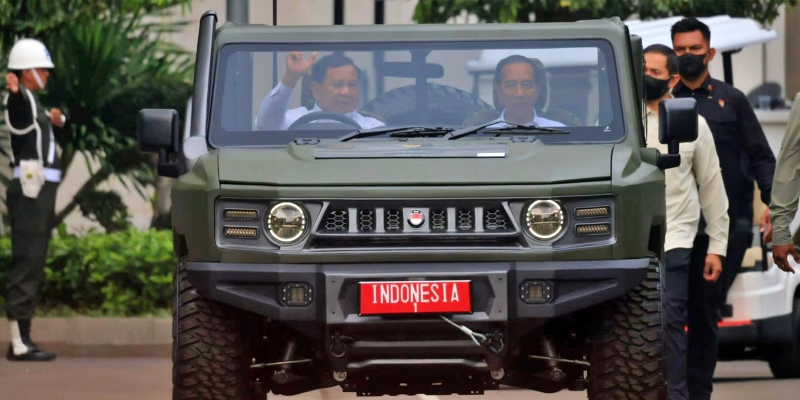 Jokowi dan Prabowo Resmikan 'Maung' Terbaru, Dirut Pindad: TKDN Sudah 65 Persen