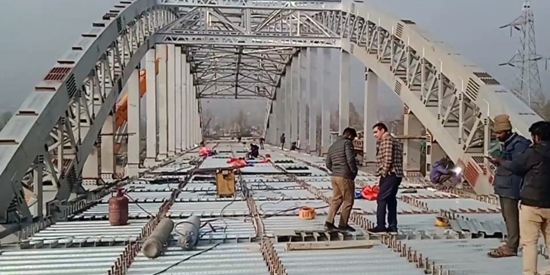 Jembatan Rangka Dua Jalur di Ganderbal Selesai Dibangun, Kado Tahun Baru untuk Jammu & Kashmir