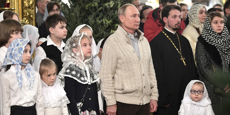 Ikuti Saran Patriark Kirill, Putin Setuju Lakukan Gencatan Senjata