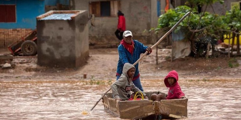 Korban Badai Tropis Cheneso di Madagaskar Bertambah, 30 Orang Tewas dan 20 Hilang