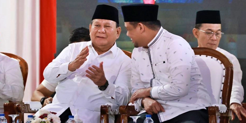 Usai Gibran, Prabowo Makan Malam Bareng Menantu Jokowi di Medan