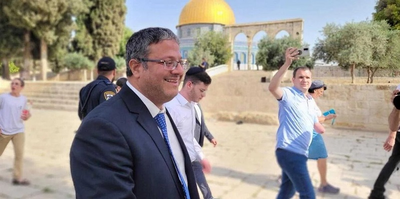 Picu Ketegangan, Menteri Keamanan Israel Tetap Kunjungi Kompleks Masjid Al Aqsa