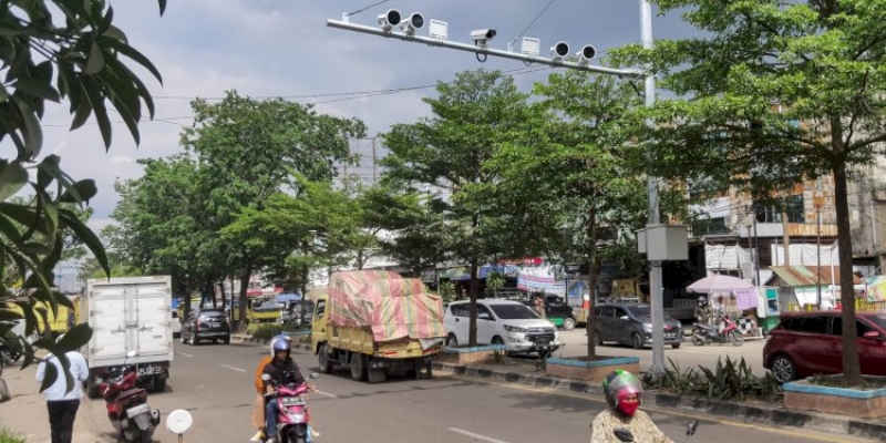 Bertambah Tujuh, Polrestabes Palembang Sudah Punya 16 Kamera ETLE