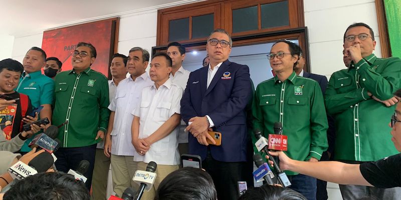 Pertemuan Bersama Gerindra-PKB di Sekber, Nasdem: Politik Kita Dinamis