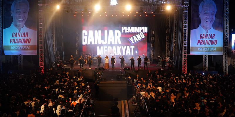 Ganjar Pranowo Festival di Yogyakarta Hadirkan Artis Top Tanah Air