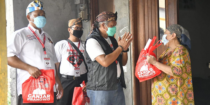 Relawan Ganjar Bagi-bagi Sembako, Jerry Massie: Ini <i>Money Politic</i>