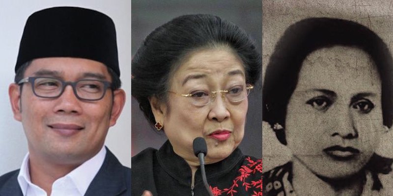 Ridwan Kamil Janji Lanjutkan Perjuangan Megawati Jadikan Inggit Garnasih Pahlawan Nasional