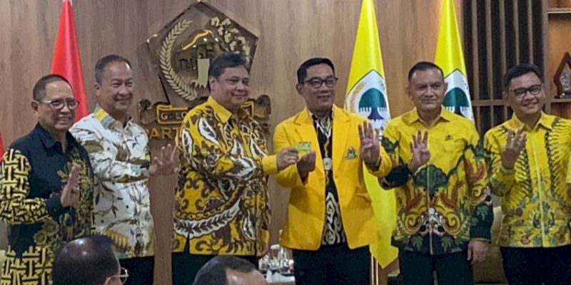 Ridwan Kamil Gabung Golkar, PPP Jabar: Semoga Bermanfaat untuk Jadi Pemimpin Sejati