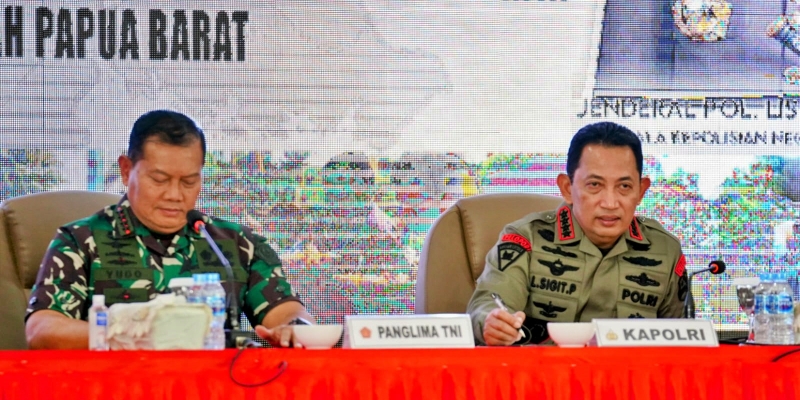 Di Hadapan Tokoh Papua Barat, Jenderal Sigit: Polri Bersama TNI Siap Kawal Program Pemerintah