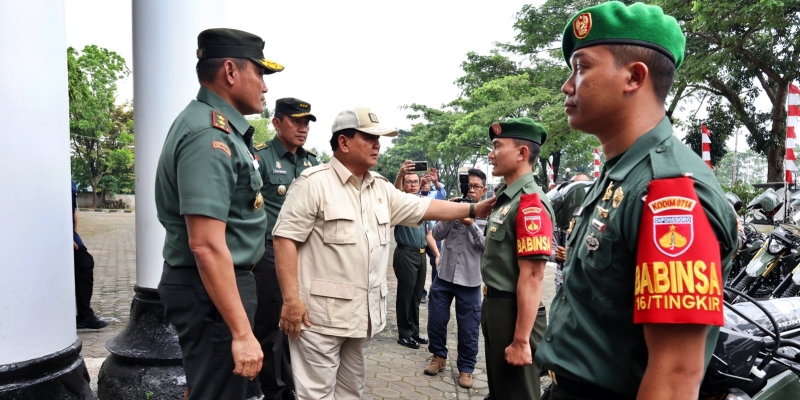 Perkuat Komando Teritorial, Prabowo Perbaharui Kendaraan dan Bakal Naikkan Tunjangan Prajurit